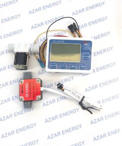 فلومتر دنده ای 1/2 اینچ با کنترلر جریان