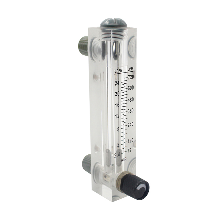 روتامتر فلومتر هوا 72 تا 720 لیتر بر دقیقه روتامتر فلومتر هوا 72 تا 720 لیتر بر دقیقه