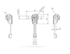 سنسور تشخیص سطح مایع PCFS-IR212F