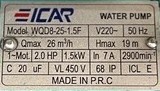 لجن‌کش 2 اینچ 25 متری 2 اسب ایکار مدل WQD8-25-1.5F