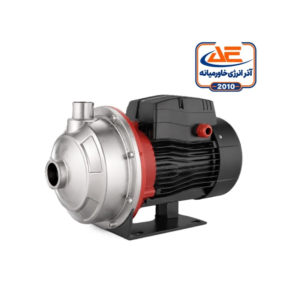 AMS370/1.1 پمپ استیل لئو 1.5 اسب سه فاز دبی بالا AMS370/1.1